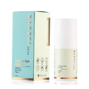 Barzel Caffeine Eye Cream Aloe For Dark Circle Puffy Eye NEW Anti Aging USA